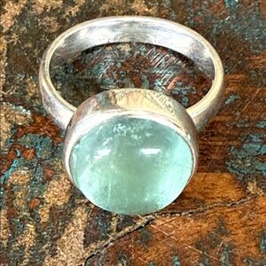 River Song Apatite Silver Ring. New with tags from Sundance.